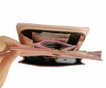 Portefeuille Multifonctionnel - Rangement Pratique Pour L'argent Liquide - les Cartes et Les Billets - Rose – Image 7