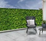 Lot de 5 Gazons Artificiel - Aspect Naturel et Réaliste - Clôture D'intimité Pour Protéger L'intimité De La Maison - Du Balcon et Du Jardin - 50 cm x 50 cm – Image 6