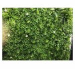 Lot de 5 Gazons Artificiel - Aspect Naturel et Réaliste - Clôture D'intimité Pour Protéger L'intimité De La Maison - Du Balcon et Du Jardin - 50 cm x 50 cm – Image 8