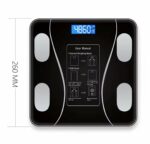 Balance Intelligente Pour Mesurer Le Poids Corporel - Écran LCD - Haute Rigidité - 79 Mesures Corporelles De Base – Image 6