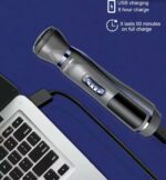 Tondeuse à Cheveux Électrique Professionnelle 3 en 1 - Nareze Scrubber - Acier Inoxydable – Image 9