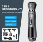 Tondeuse à Cheveux Électrique Professionnelle 3 en 1 - Nareze Scrubber - Acier Inoxydable – Image 7