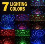 Boule Disco - Éclairage DJ - 7 Modes De Couleur - Télécommande et Musique – Image 2