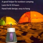 Lampe anti-Moustique - Étanche et Résistante Aux Chocs - Pour L'intérieur et L'extérieur Gris – Image 3