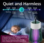 Lampe anti-Moustique - Étanche et Résistante Aux Chocs - Pour L'intérieur et L'extérieur Gris – Image 2