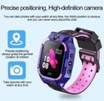 Montre Connectée Pour enfants - Bracelet Étanche avec Caméra - Appels et SOS - Réveil et Tracker - Violet – Image 4