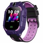 Montre Connectée Pour enfants - Bracelet Étanche avec Caméra - Appels et SOS - Réveil et Tracker - Violet