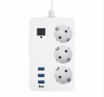 Multiprises - 3 Port USB - 3 Prises De Courant – Image 3