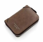 Portefeuille Homme en Cuir Synthétique Avec Fermeture Éclair - Compartiment Pour Billets et Cartes - 11 Emplacements - Haute Qualité – Image 4