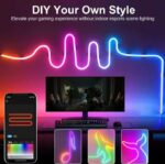 Bande lumineuse LED RGBIC - Flexible - Étanche - 5 Mètres - 5 V - Contrôlable Par Application et Télécommande – Image 3