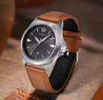 Montre à Quartz Tomi Pour Homme - Bracelet en Cuir De Qualité Supérieure - Affichage De La Date - Résistante à L'eau – Image 2