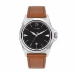 Montre à Quartz Tomi Pour Homme - Bracelet en Cuir De Qualité Supérieure - Affichage De La Date - Résistante à L'eau