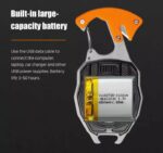 Mini Lampe Torche Multifonction 5 en 1 - Rechargeable - Résistante à L'eau – Image 13