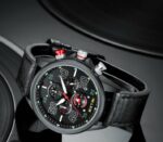 Montre Homme Xtre - Style Décontracté Et Habillé - Chronographe 7 Aiguilles - Multifonctionnelle - Lumineuse - Bracelet En Cuir – Image 5