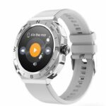 Coffret Montre Connectée Pour Homme Contient 3 Faces Et 2 Sangles - Bouton Rotatif - ECG - Bluetooth - Appels - Résistante À L'eau – Image 2