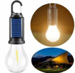 Pack De 2 Lampes LED Solaires Pour Extérieur - Rechargeables - Portables - 3 Modes D'éclairage - Résistante À L'eau – Image 10