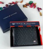 Portefeuille Tommy Hilfiger En Cuir De Luxe Pour Homme - Noir – Image 8