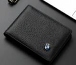 Portefeuille En Cuir De Luxe - Classique - Modèle À Deux Volets Pour Homme - Noir – Image 7