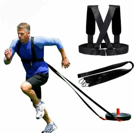 Ceinture De Résistance - Outil D'entraînement Et D'aide À La Musculation - Résistance Pour L'entraînement Physique - Améliore la Vitesse -L'endurance Et La Force