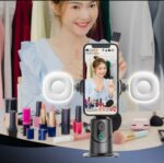 Trépied Rotatif À 360° Avec Suivi Du Visage - Rotation Automatique - Pour L'enregistrement Vidéo – Image 8