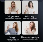 Trépied Rotatif À 360° Avec Suivi Du Visage - Rotation Automatique - Pour L'enregistrement Vidéo – Image 6