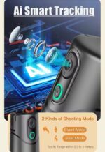 Trépied Rotatif À 360° Avec Suivi Du Visage - Rotation Automatique - Pour L'enregistrement Vidéo – Image 4