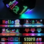 Panneau Matriciel LED USB 5 V - Flexible - Rechargeable - Motifs RVB - Graphismes Graffiti - Animation - Texte - Application Bluetooth - Télécommande – Image 4