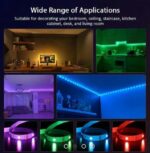 Bande LED RGB 5050 - Résistante À L'eau  - 5 M - Télécommande – Image 6