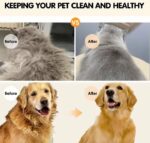 Brosse Vapeur 4 En 1 Pour Animaux - Lumière UV Pour Le Nettoyage Des Poils – Image 3