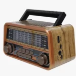 Radio FM Portable Multibande Au Design Classique - 3 Stations Musicales Pré-Enregistrées - Lecteur Bluetooth – Image 4