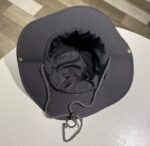 Chapeau De Seau Unisexe - Protection Solaire Extérieure - Respirant - Pliable - Rayé Décontracté - Doux – Image 3