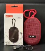 Haut-parleur Bluetooth Suspendue - Portable - Étanche - Idéale pour Les Voyages et Les Activités De Plein air - Avec Son Grave - Rouge – Image 2
