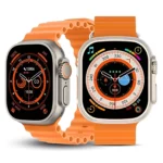 Montre Connectée H20 En Acier Inoxydable Et Écouteurs Sans Fil 10 en 1 - Appels Bluetooth H20 Ultra - Résistante ÀL'eau- Écran HD - 7 Bracelets En Silicone – Image 2