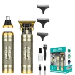 Pack De 2 Tondeuses à Cheveux Électrique en Métal 3 en 1 - Pour Homme