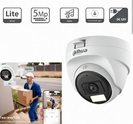 Caméra De Surveillance 4en1 - 5MP - Double lumière - Micro - intérieur Et Extérieur - Qualité Supérieure