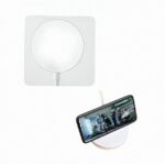 Lampe De Bureau LED - Rechargeable - Tactile - Support Téléphone - 3 Modes - Vert – Image 5