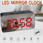 Horloge De Bureau LED DS-3658L Avec Rétroéclairage Rouge