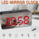 Horloge De Bureau LED DS-3658L Avec Rétroéclairage Rouge
