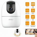 Caméra IP Sans Fil IMOU Ranger 2 - Vision À 360° - Wi-Fi - Suivi Intelligent - Mode Confidentialité - Vision Nocturne - Communication Bidirectionnelle - Stockage Cloud