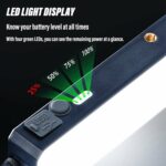 Lampe De Pêche Solaire - 3600-7200 mAh - Rechargeable - Lampe D'inspection Magnétique - 4 Modes - 100 W – Image 11