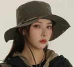 Chapeau D'extérieur - Séchage Rapide Et Confortable - Respirant - Protection Solaire - Vert – Image 10