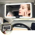 Miroir Led De Voiture - Rechargeable - Miroir De Beauté