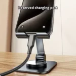 Support de Téléphone en Métal Réglable - Aspor A702 - Pliable – Image 21