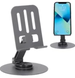 Support de Téléphone en Métal Réglable - Aspor A702 - Pliable