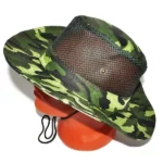 Pack 2 - Camping Randonnée - 1 Chapeau Camouflage Anti UV + 1 Chaise Pliante + 1 Panneau Solaire Portable + Cadeau [Lampe De Poche Rechargeable Ultra Puissante] – Image 5