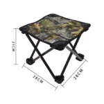 Pack 2 - Camping Randonnée - 1 Chapeau Camouflage Anti UV + 1 Chaise Pliante + 1 Panneau Solaire Portable + Cadeau [Lampe De Poche Rechargeable Ultra Puissante] – Image 8