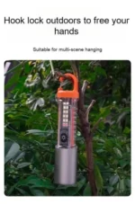 Pack 2 - Camping Randonnée - 1 Chapeau Camouflage Anti UV + 1 Chaise Pliante + 1 Panneau Solaire Portable + Cadeau [Lampe De Poche Rechargeable Ultra Puissante] – Image 22