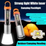 Pack 2 - Camping Randonnée - 1 Chapeau Camouflage Anti UV + 1 Chaise Pliante + 1 Panneau Solaire Portable + Cadeau [Lampe De Poche Rechargeable Ultra Puissante] – Image 23