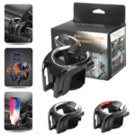 Porte-Gobelet & Support Téléphone 2-en-1 pour Voiture – Universel