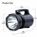 Lampe Torche LED S900 - Rechargeable - Trois Modes D'éclairage LED - Puissante - Usage D'urgence - Résistante À L'eau – Image 9